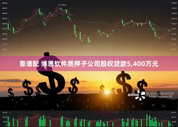 靠谱配 博思软件质押子公司股权贷款5,400万元