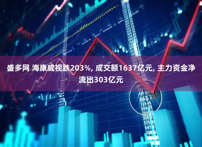 盛多网 海康威视跌203%, 成交额1637亿元, 主力资金净流出303亿元